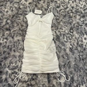 Outcast Blair mini dress white size: XS